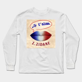 FRENCH KISS JETAIME ZIDANE Long Sleeve T-Shirt